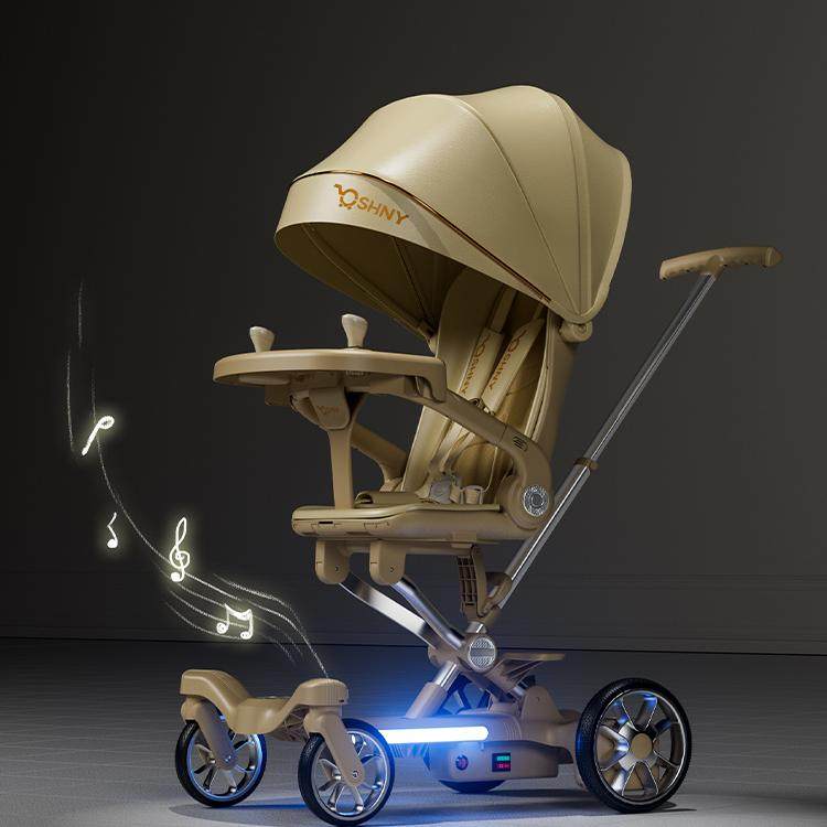 婴儿推车可坐可躺可电动遛娃神器外出手推车折叠宝宝双向可躺可坐,婴童用品,四轮推车,淘宝优惠券,粉丝福利购,淘宝优惠卷