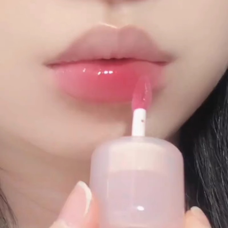 清冷初恋白月光~大冰桶唇部精华唇釉镜面唇蜜口红唇彩保湿去死皮
