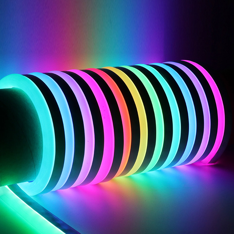 七彩流水追光氛围灯条led灯条