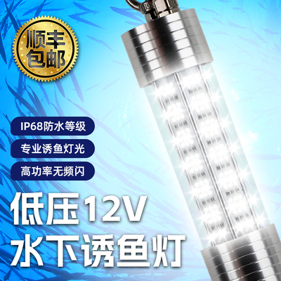 [一万+人种草]低压12v水下诱鱼灯