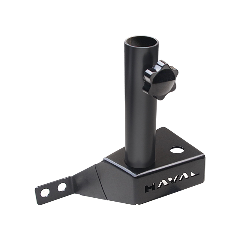 适用哈弗猛龙尾门旗杆架改装多功能天线支架防盗底座夹边越野装饰