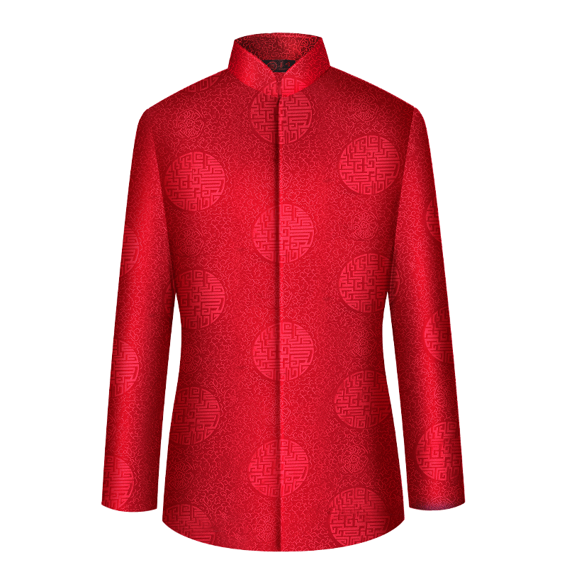 善唯 寿衣女全套高档枣红C款老人生日寿服配件七件套殡葬用品