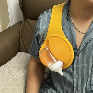 哺乳解放双手支架矽胶奶瓶哺乳器爸爸专用手持婴儿哺乳辅助器