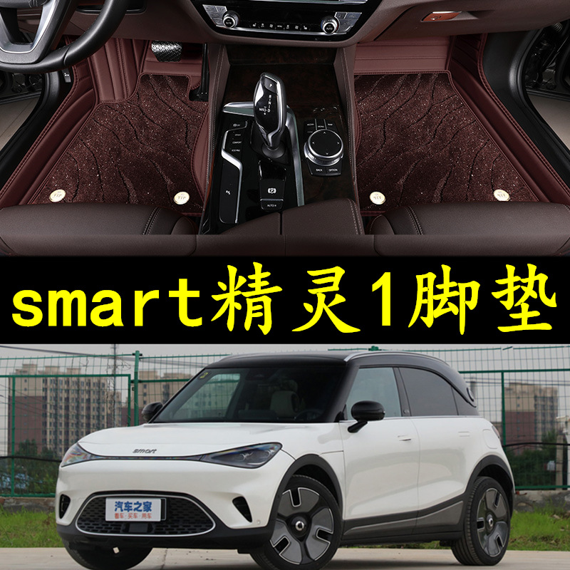 2022smart精灵丝圈脚垫奔驰