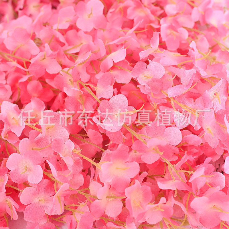 速发紫豆花藤花饰花草吊顶花藤室内婚庆装假藤条塑料花条藤蔓植物