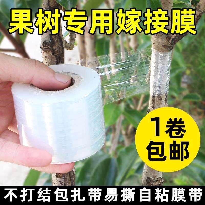 速发粘膜神器捆菜捆扎果树嫁接膜自粘缠绕膜植物胶带专用树木专业