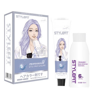 giag染发膏女植物纯榛果灰棕色染发剂天然奶茶灰黑茶色树莓红正品