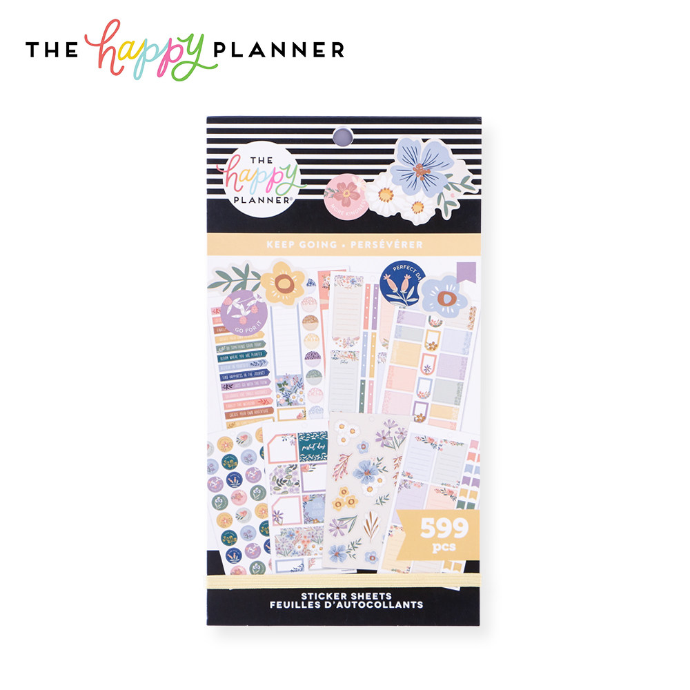 2022the happy planner美国创意手账本素材30张599贴装饰贴纸本