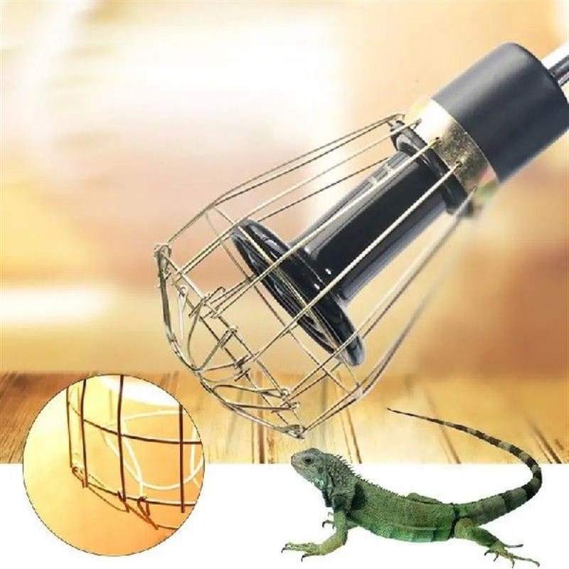 Reptile Terrarium Anti-scald Protective Lampshade Tortoise
