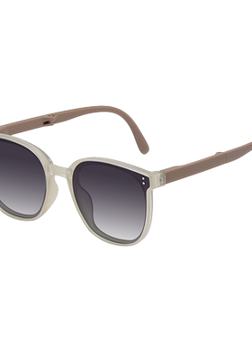 方圆脸可折叠墨镜女防晒防紫外线