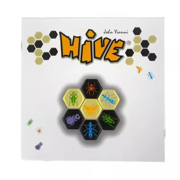 昆虫棋桌游卡牌中文虫HIVE虫蜂房全套含蚊子瓢虫攻防战2双人游戏