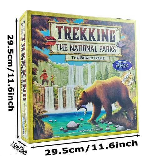 rekking the national parks全英文国家公园策略棋牌游戏卡片