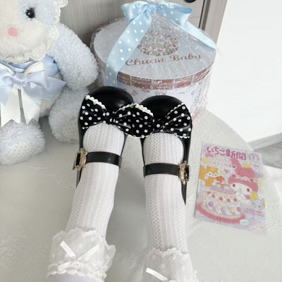 波点芙芙原创可爱百搭Lolita