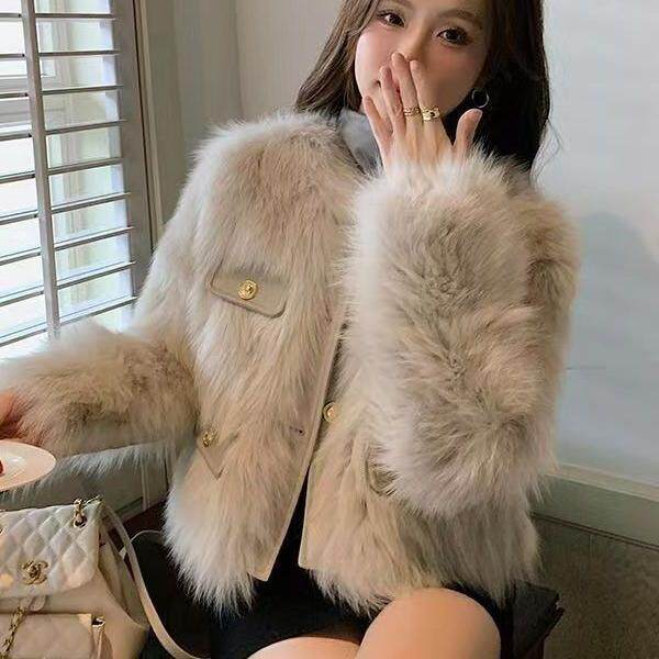 2024年秋冬爆款外套女环保皮短外套