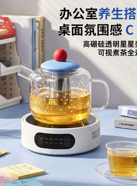 全玻璃恒温炖煮一体养生壶