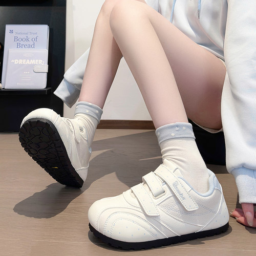 回力魔术贴德训鞋子女
