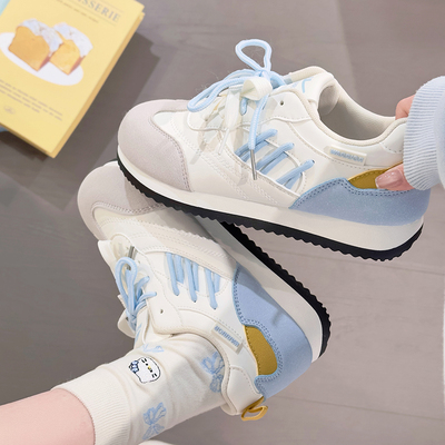 回力多巴胺运动鞋女款2026爆款百搭复古厚底增高老爹鞋时尚休闲鞋