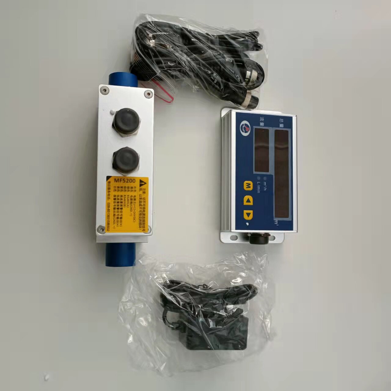 全新正品矽翔MF5212/5219气体质量流量计 分体数显集中供氧流量计