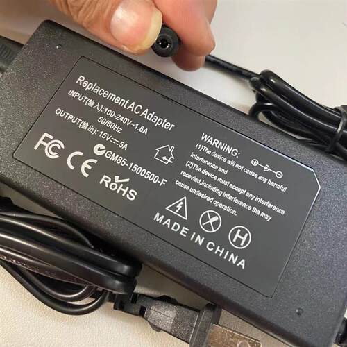 山水移动音响音箱SS1-10SS1-30608电源适配器DC15V3A4A5A充电器线