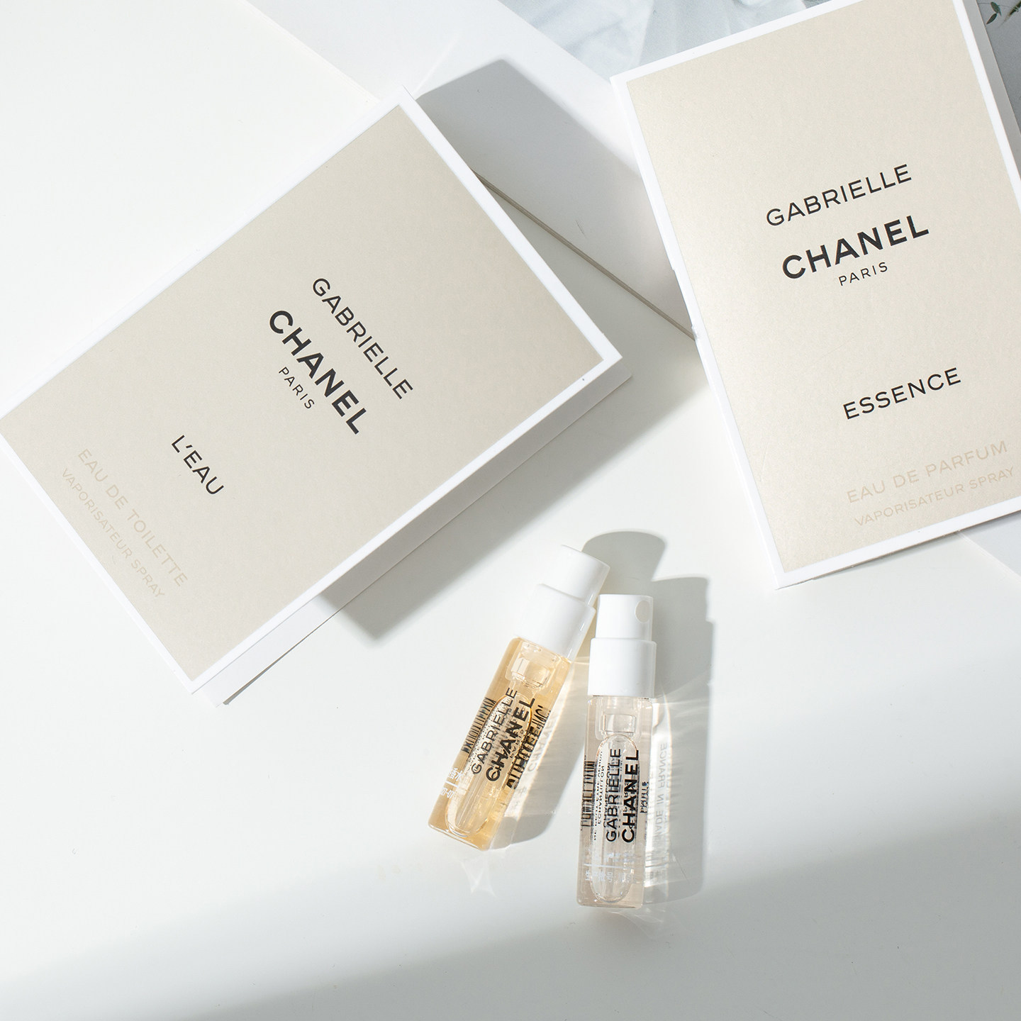 Chanel香奈儿嘉柏丽尔天性女士香水小样持久淡香1.5ml便携试用装