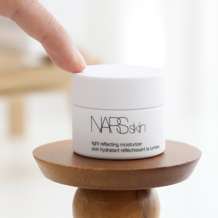 Nars娜斯流光美肌柔润保湿面霜14ml中小样妆前隔离无油大白霜水润