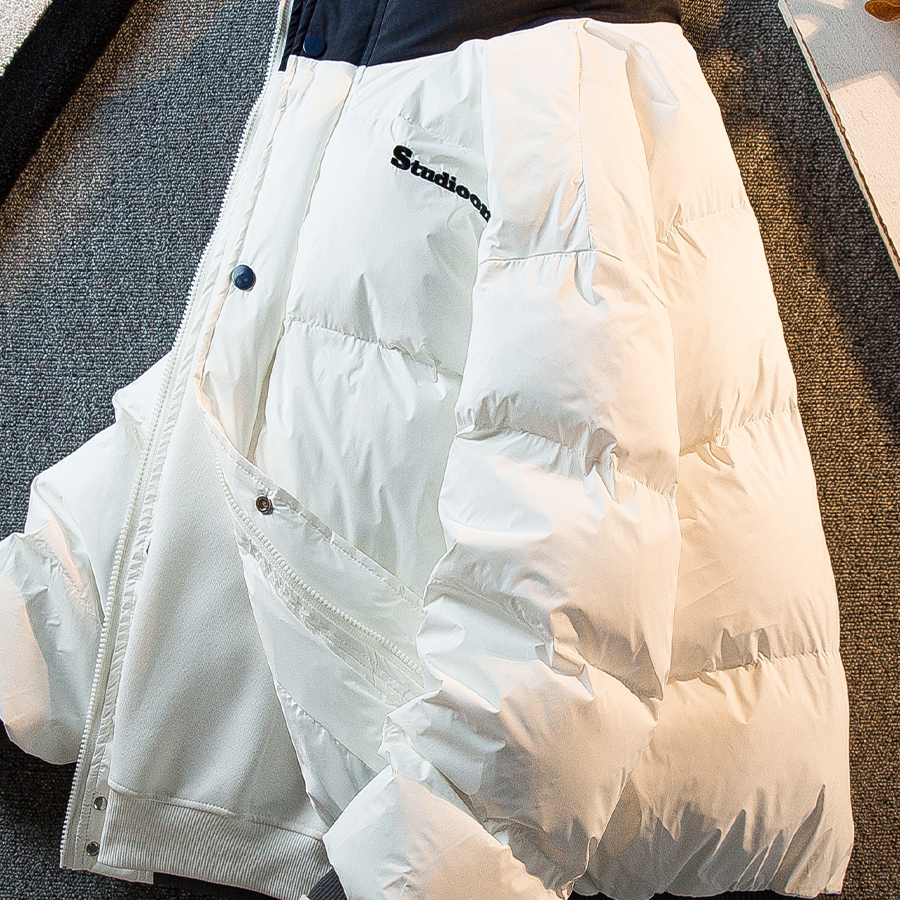 HPCP美式刺绣字母棒球服棉衣