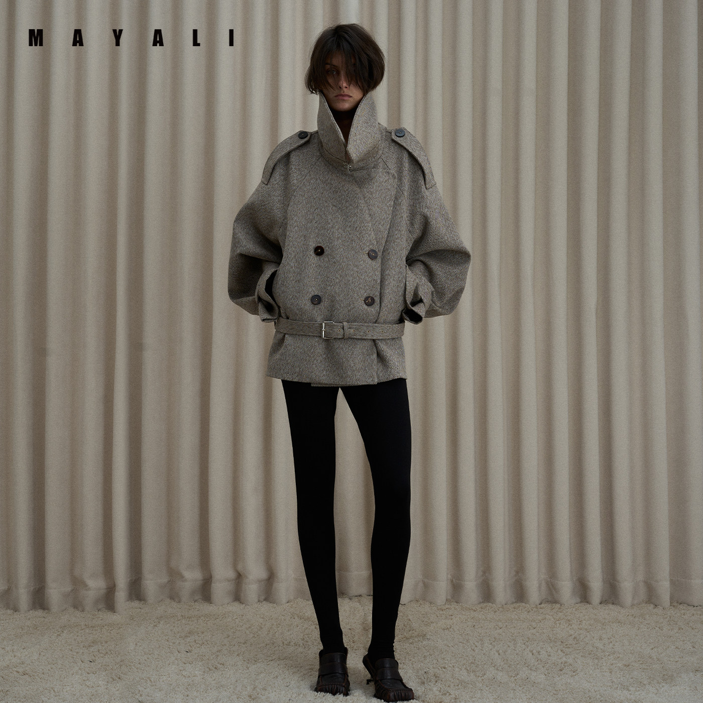 孙颖莎同款MAYALI2025风衣