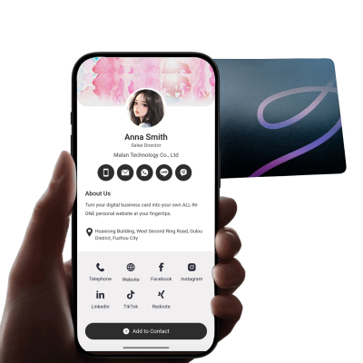 NFC Business Card-電子名片 咭片-专注海外跨境、港澳台