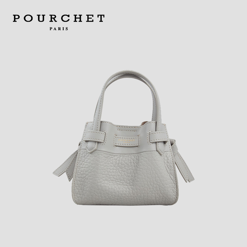 pourchet/宝榭原创设计质感小众牛皮轻奢包包女 blossom 蜻蜓包