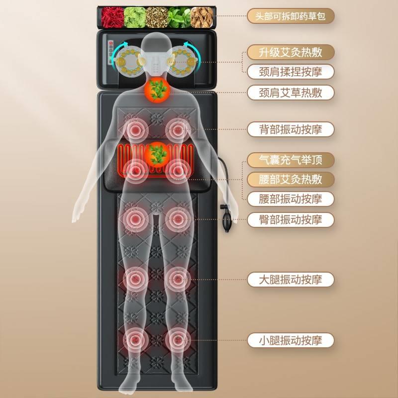 欧丽佳联美按摩垫全身多器功能按摩国选欧丽佳美好物盟电动按摩床 个人护理/保健/按摩器材 按摩靠垫/坐垫 原图主图