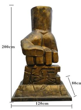 廉政法治文化主题雕塑定制玻璃钢法槌铜雕天平清廉人物小品摆件