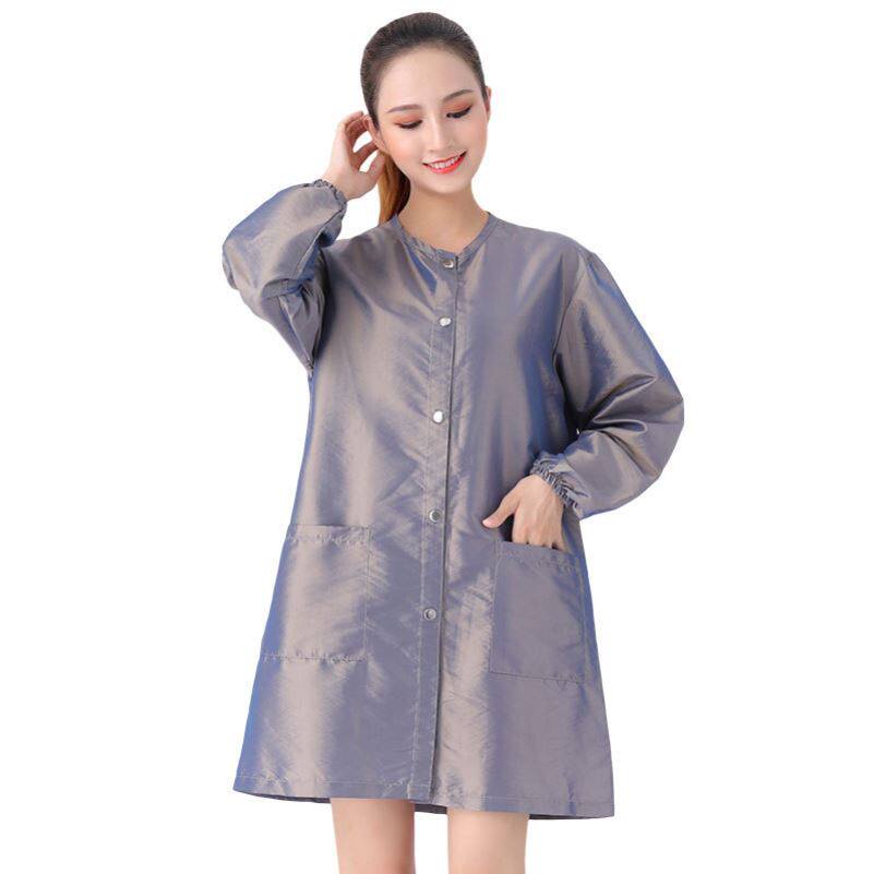 27IK理发店围裙美发师工作服宠物店发廊烫染衣服助理小工服防水i.