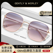 2025新款 渐变色墨镜女款 高级感防紫外线防晒粉色大框偏光太阳眼镜