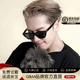 猫眼时尚 2025新款 GM墨镜男女板材小框太阳镜王嘉尔同款 近视带度数