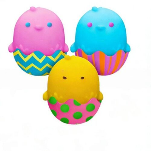 亚马逊Chick Squeeze Toy热销创意式小鸡动物捏捏乐玩具