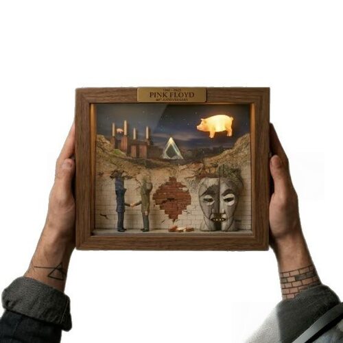 创意热销新款式可爱时尚Pink Floyd立体模型灯箱框架装饰
