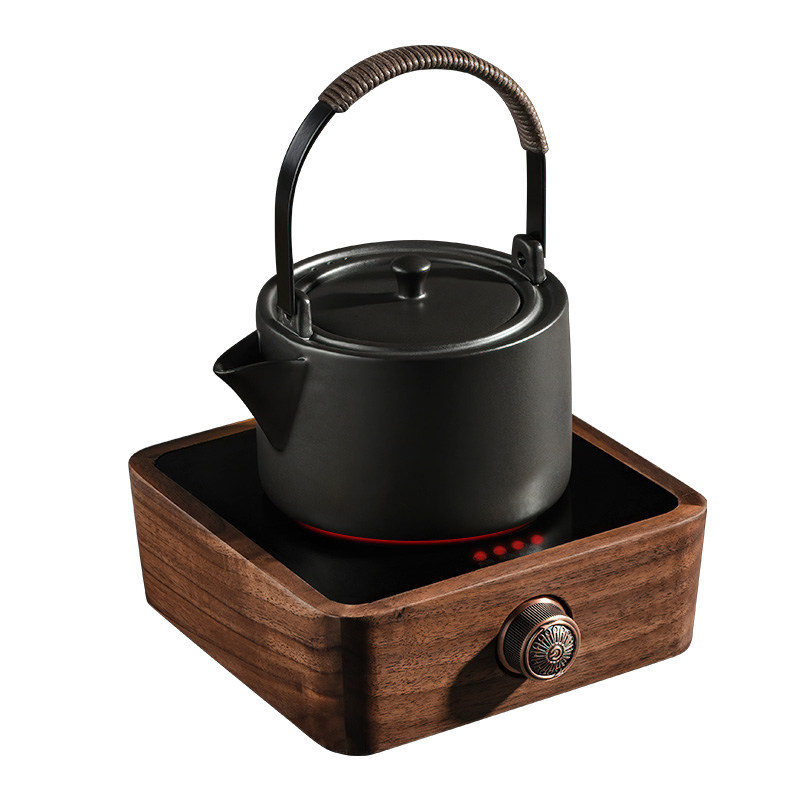 家用陶瓷烧水壶泡茶煮茶器提梁茶壶明火黑晶炉陶壶大号大容量单壶
