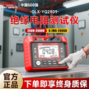 德力西高精度绝缘电阻测试仪1000v漏电检测仪电工摇表数显兆欧表