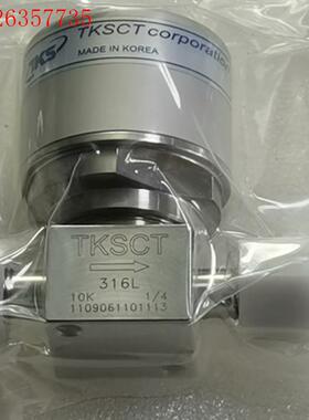 韩国TKSCT 特殊精密TKS隔膜阀(NC型)总成(L0K型(议价)