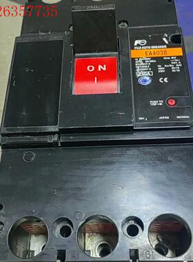 富士塑壳断路器 EA403B 九成新左右(议价)