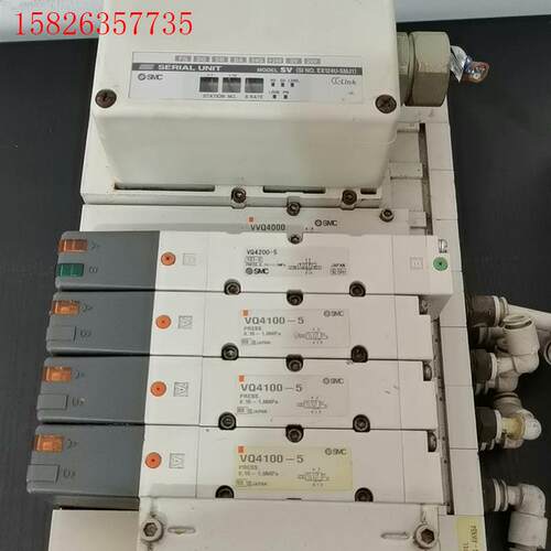 SMC阀岛EX124U-SMJ1附VQ4200-5(一片),(议价)