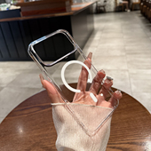 umj适用于iphone17Air苹果手机壳超薄透明16pro抗黄15pm磁吸充电14proMax新款 硬壳13p简约12防摔保护套男女