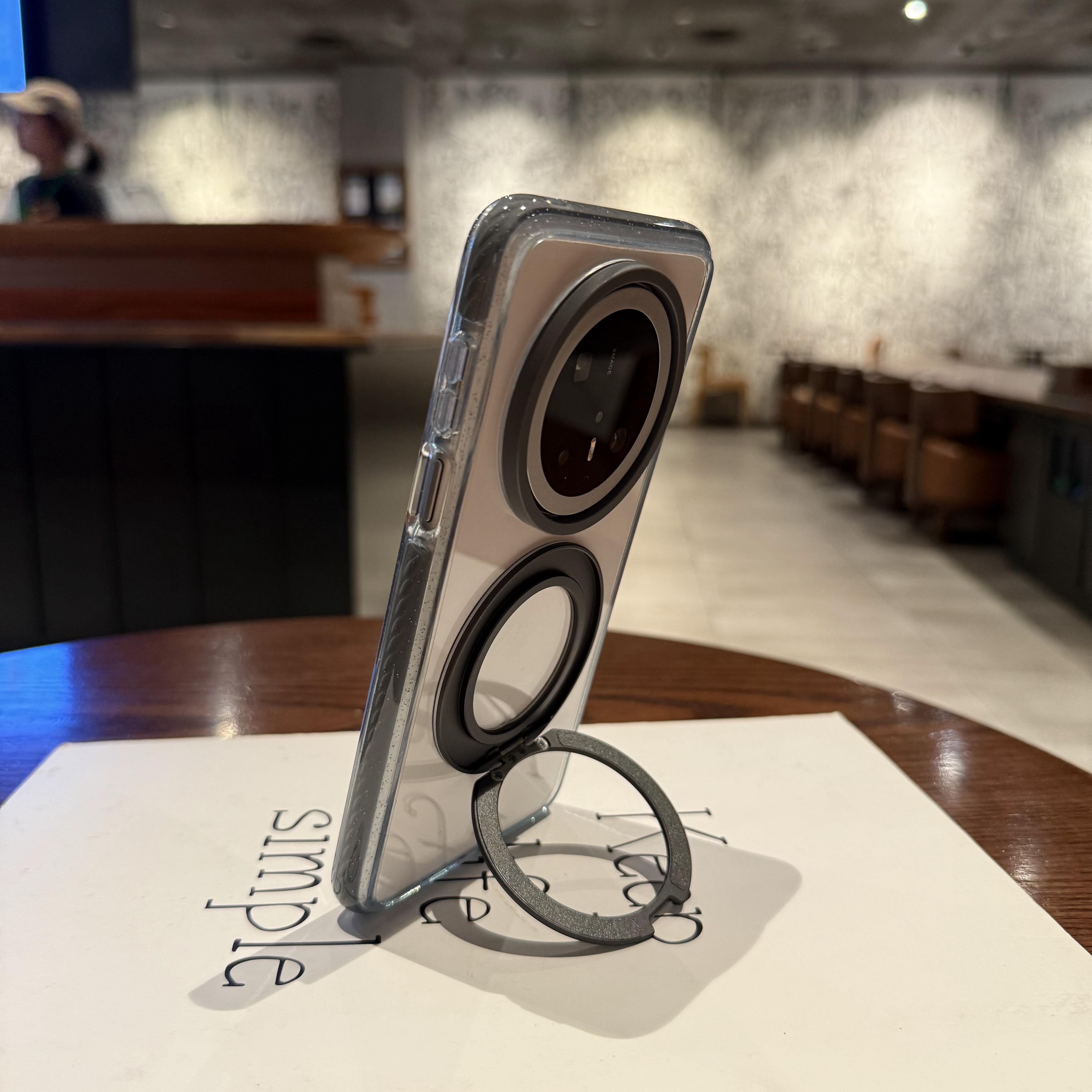 一体磁吸支架适用于华为手机壳