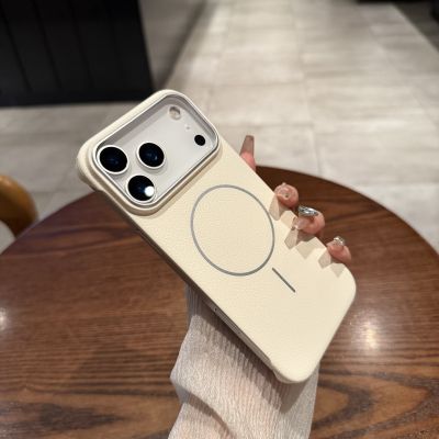 【无边框皮纹】适用于苹果手机壳