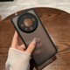 umj适用于华为mate70手机壳mate70pro半透明肤感磨砂黑色mate60pro 男女生 简约高级60四周全包防摔保护套新款