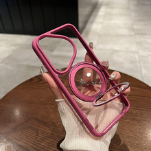 umj适用于华为Pura70手机壳360°旋转支架P70p磁吸无线充电P70ultra适用新款P70pro+简约全包防摔保护套男女