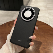 umj适用于华为Pura70pro手机壳高档纯色皮质P70ultra适用新款 mate60pro 简约高级感mate60p防摔保护套男女p70