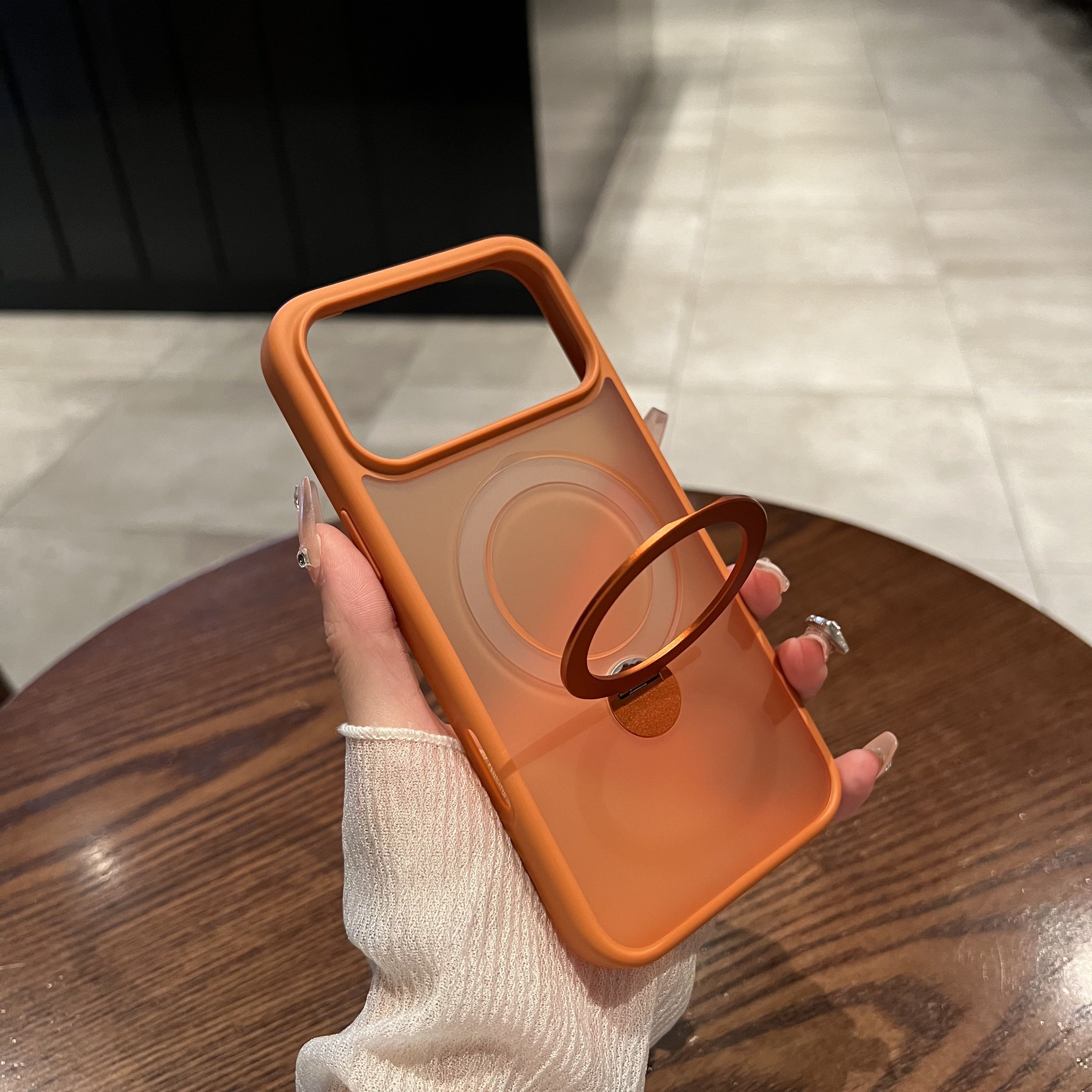 【一体支架】适用于苹果手机壳