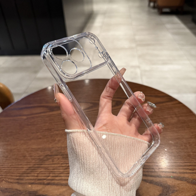 透明玻璃防摔适用于苹果手机壳