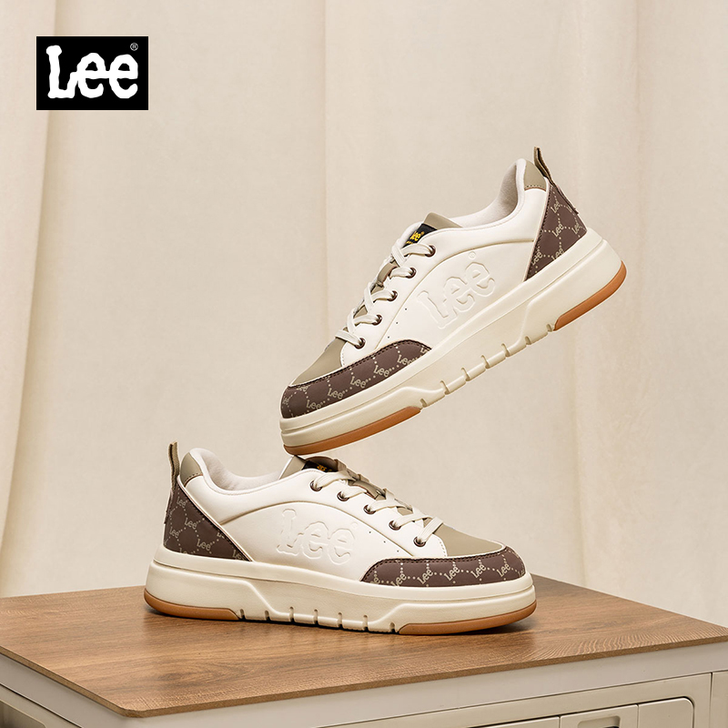 Lee官方旗舰店复古印花板鞋
